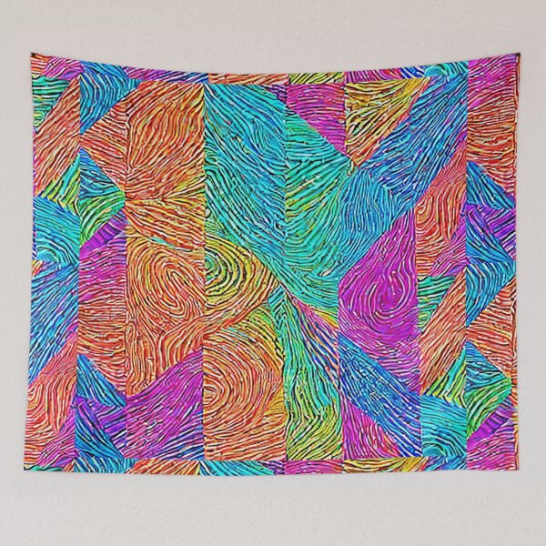 Item preview, Colorfully Electrifying Wavy Lines! designed and sold by ArtistaCats.