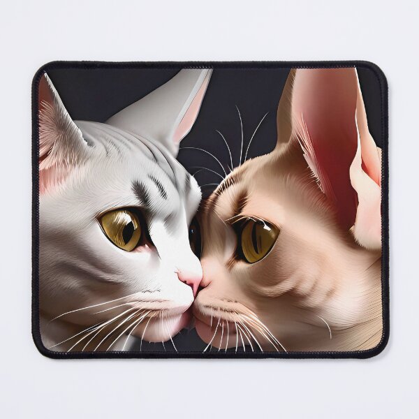 Item preview, Cat Kissing Illustration / GTIllustration021 designed and sold by Grafititee.
