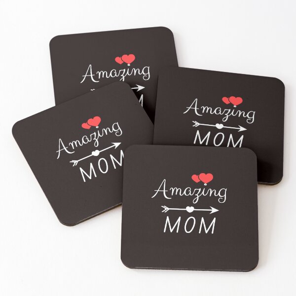 Item preview, Amazing MOM red hearts designed and sold by GJ-Creations.