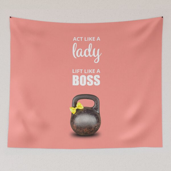 Item preview, Act like a Lady lift like a boss designed and sold by KiraYan.