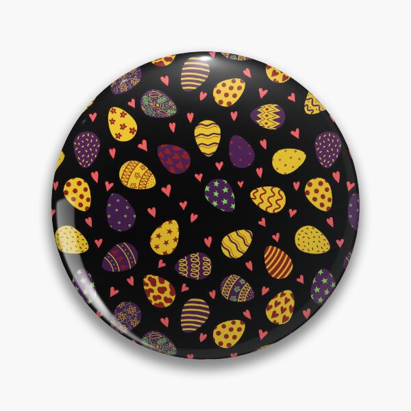 Item preview, Easter eggs art,hearts pattern designed and sold by cutecrazytshirt.