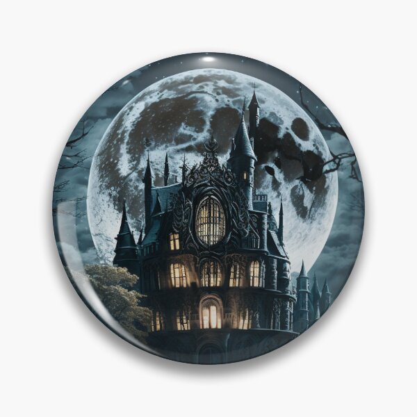 Item preview, Haunted Castle Sticker - A Tourist Attraction Full of Mysteries designed and sold by RootNeeds.