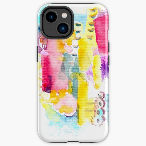 Abstract Watercolor Cityscape iPhone Tough Case