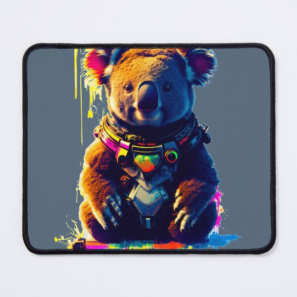 Item preview, Sci-fi Badass and Awesome Koala Colorful designed and sold by muhamuha.
