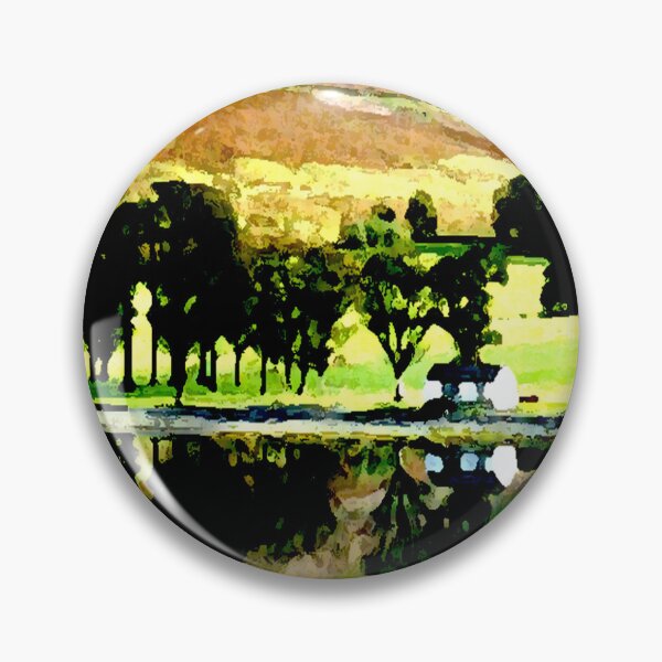 Item preview, House by the lake amongst tree line designed and sold by Nick Pautrat.