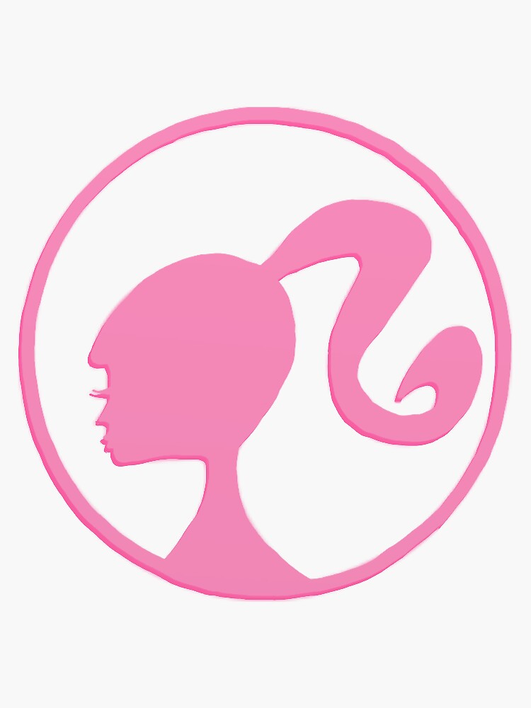 "Barbie Logo" Sticker von clarearbuckle | Redbubble