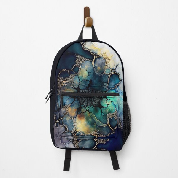 Item preview, Blue Mandalas - Abstract Alcohol Ink Resin Art designed and sold by inkvestor.