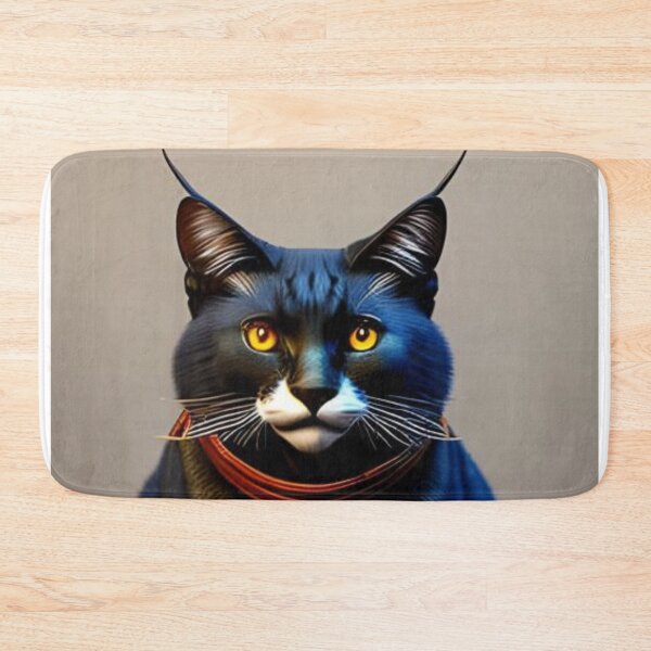 Item preview, a black funny cat draw on a hand drawn designed and sold by Digitalartsimo.