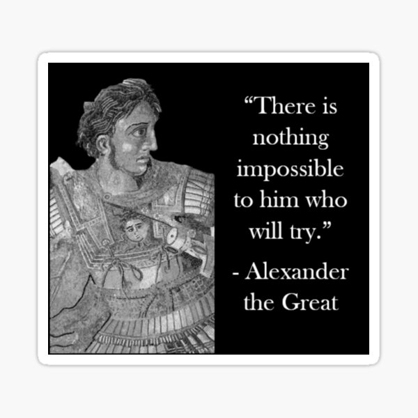 Item preview, Alexander the Great - Him Who Will Try designed and sold by Reed-Inc.