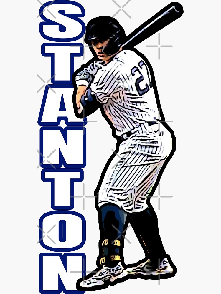 Giancarlo Stanton Number 27 Sticker for Sale by JohnWillisil