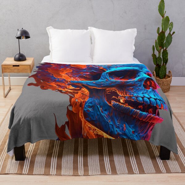 Item preview, Flaming Skull designed and sold by GenerationGems.