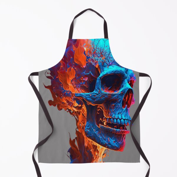 Item preview, Flaming Skull designed and sold by GenerationGems.