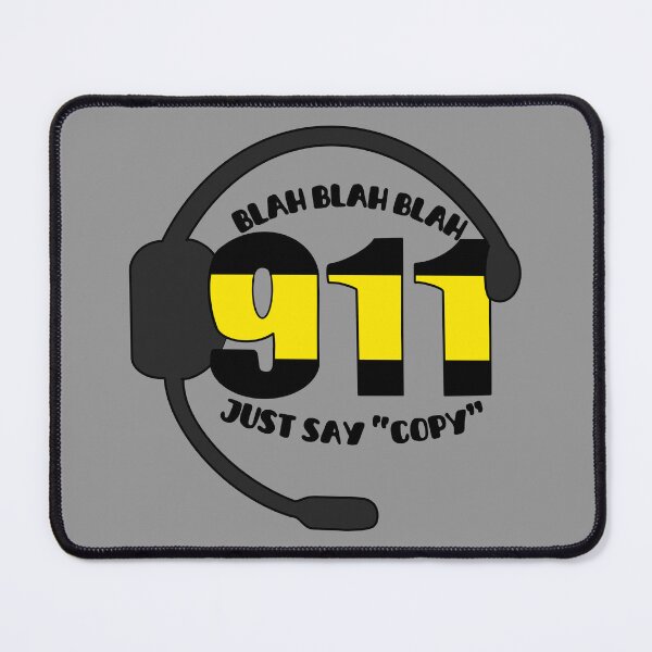 Item preview, 911 Dispatcher/Telecommunicator Just Say Copy designed and sold by actually-mads.