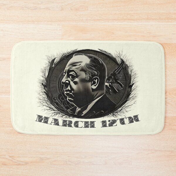 Item preview, Engraved Alfred Hitchcock Portrait - March 12 designed and sold by RickS-Ts-N-Such.