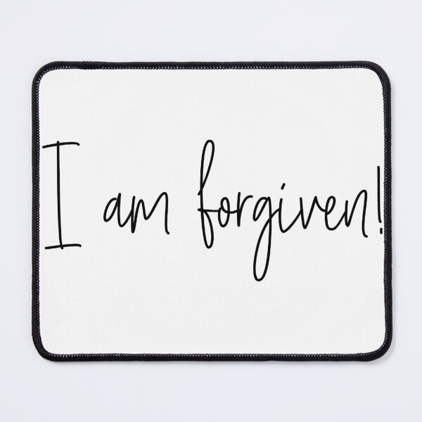 Item preview, I am forgiven! designed and sold by BirdandPoppy.