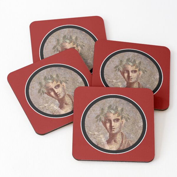 Item preview, Pompeiian fresco of a young man with a scroll of Plato (2) designed and sold by DotorEaon.