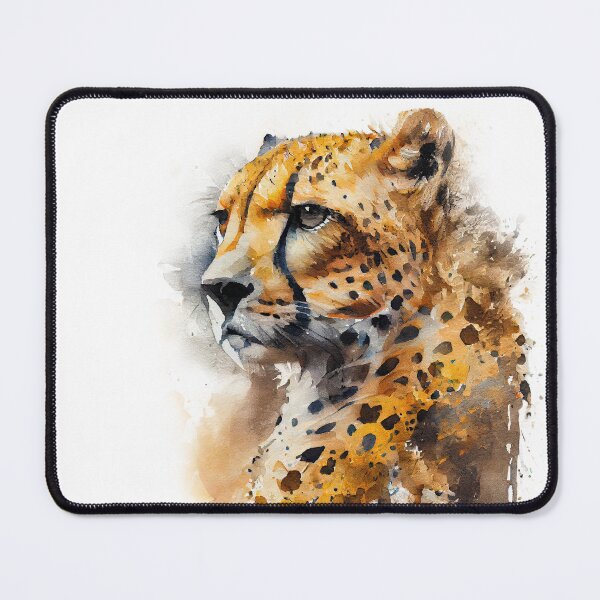 Item preview, Watercolor Cheetah designed and sold by Paninato.