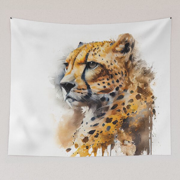 Item preview, Watercolor Cheetah designed and sold by Paninato.