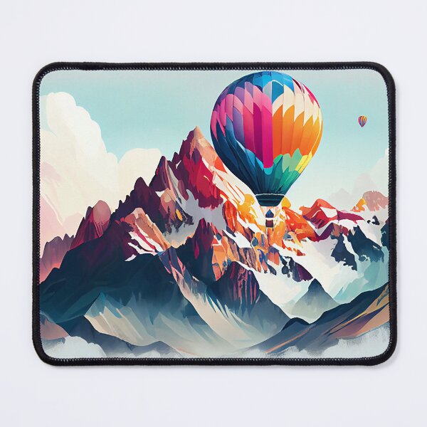 Item preview, Hot air balloons over the mountains  designed and sold by KammyArt.