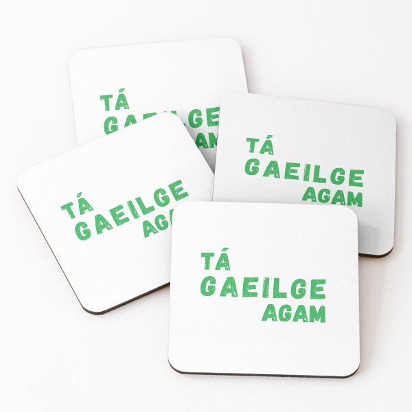 Item preview, Tá Gaeilge Agam Irish Language Cúpla Focal designed and sold by Irishprints.