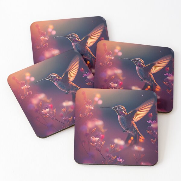 Item preview, Fluttering Hummingbird Field Visitor designed and sold by LukeAiWalker.