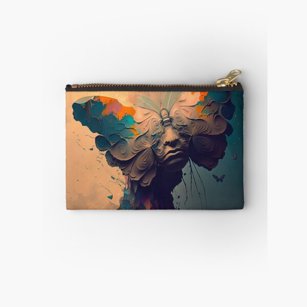 Item preview, Mountain Butterfly with Human Mourn Face designed and sold by sirhitto.