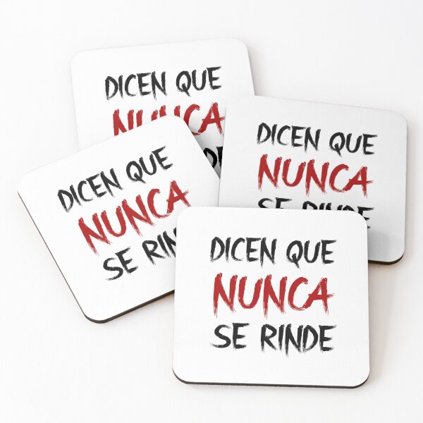 Item preview, Dicen que Nunca se Rinde Black Red designed and sold by VRedBaller.