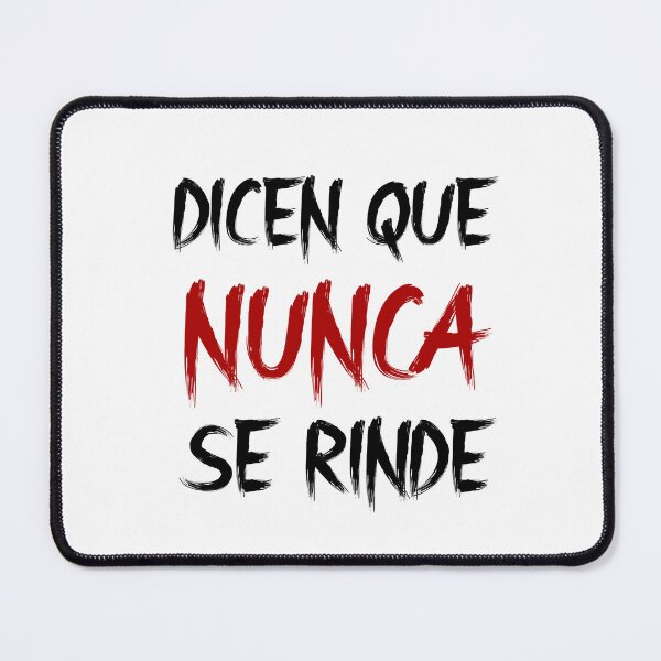 Item preview, Dicen que Nunca se Rinde Black Red designed and sold by VRedBaller.