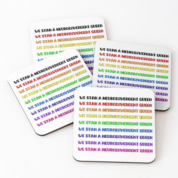 Item preview, A Neurodivergent Queen (rainbow pack) designed and sold by actually-mads.