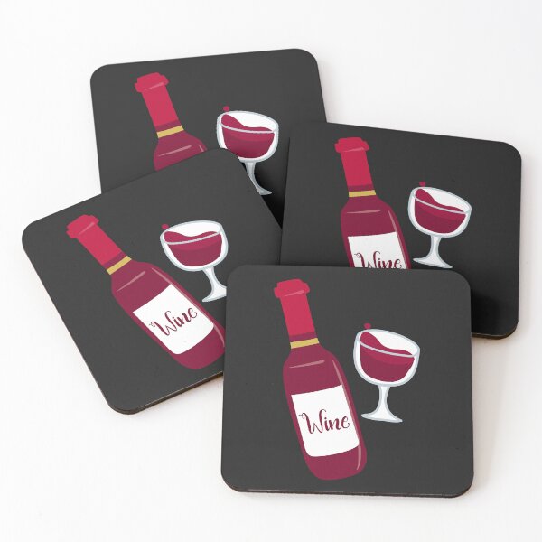 Item preview, glass and bottle of wine designed and sold by yessebel.