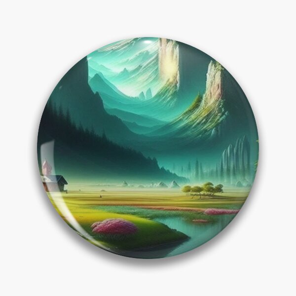 Item preview, Small quiet place at the foot of the mountains designed and sold by MXTHLdesigns.