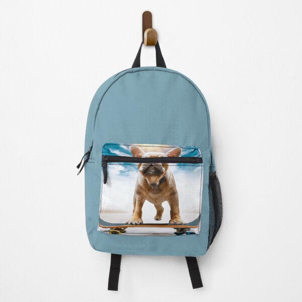 Item preview, french bulldog skateboarding designed and sold by myseptember18th.