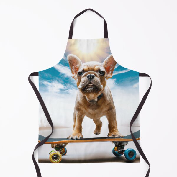 Item preview, french bulldog skateboarding designed and sold by myseptember18th.