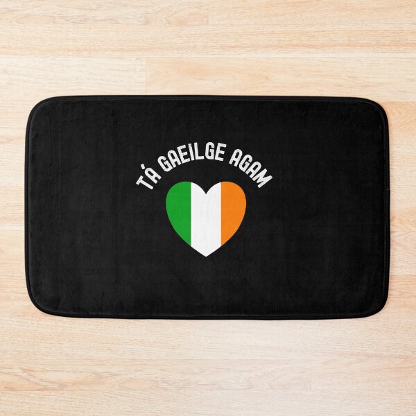 Item preview, Tá Gaeilge Agam Irish Language Ireland Flag designed and sold by Irishprints.