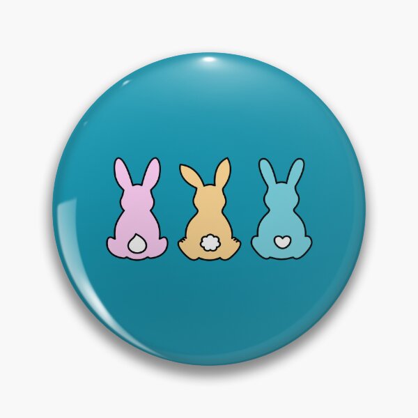 Item preview, Happy Easter Day, Pastel Aesthetic Easter Rabbits, cute hoppy Easter Day designed and sold by haRexia.