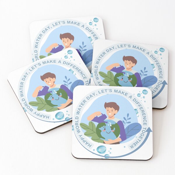 Item preview, Happy World Water Day, let's make a difference together designed and sold by aywchen.