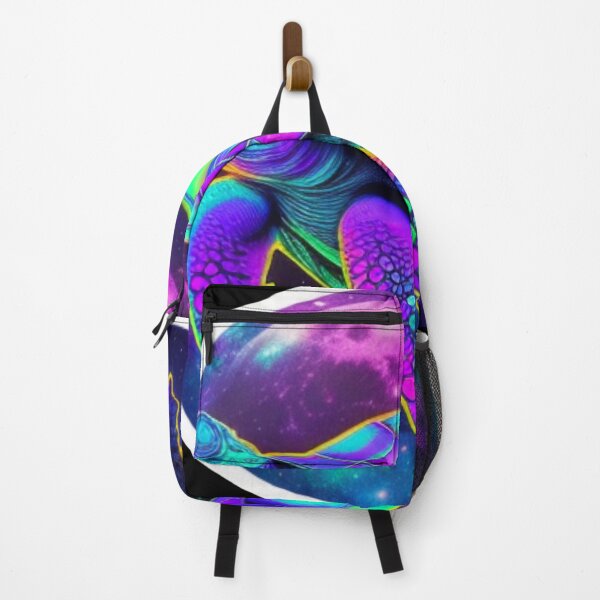 Item preview, Psychedelic Sticker Turtle Moon designed and sold by Benin Store ®.