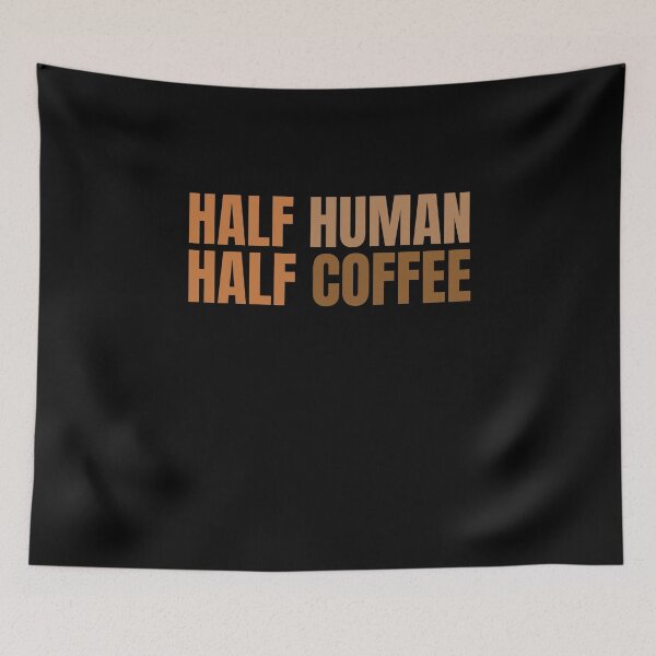 Item preview, Half Human Half Coffee Women Coffee lover designed and sold by MouDantArts.