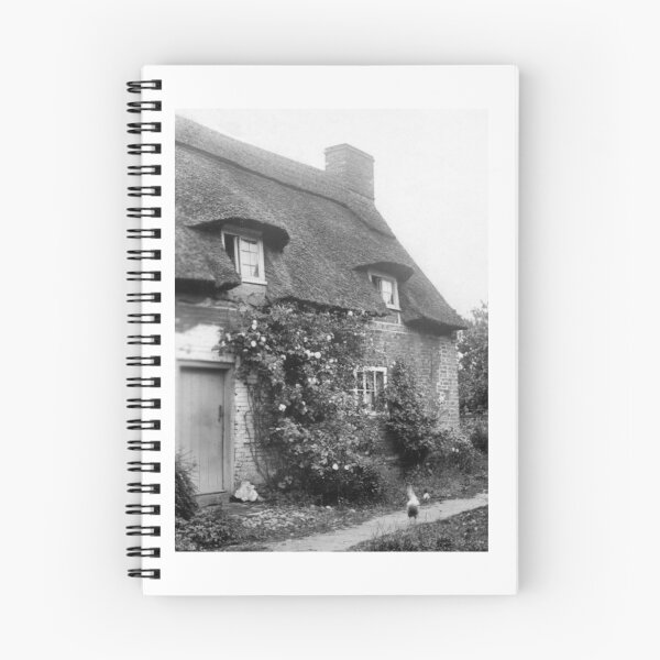 Item preview, Thatched Cottage with Roses 1901 Norfolk Broads designed and sold by JoeBensonDesign.
