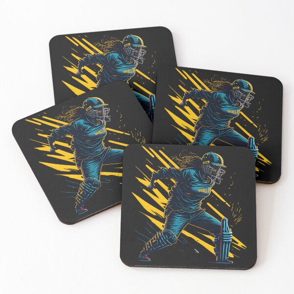 Item preview, "Breaking Boundaries: The Inspiring Journey of a Female Cricket Player" designed and sold by Chromatic-Art.