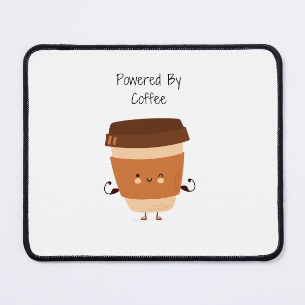 Item preview, Powered Up By Coffee designed and sold by AprilHArtStudio.