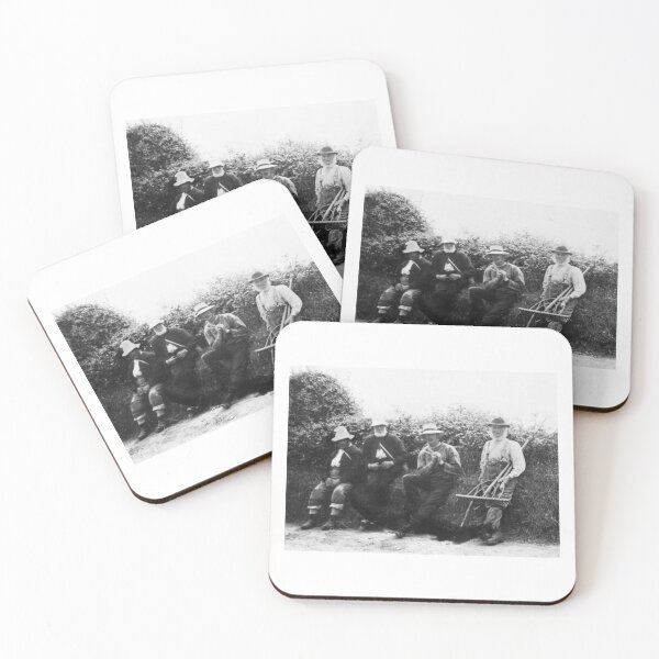 Item preview, Vintage photo of farmers. 1901 Norfolk Broads designed and sold by JoeBensonDesign.