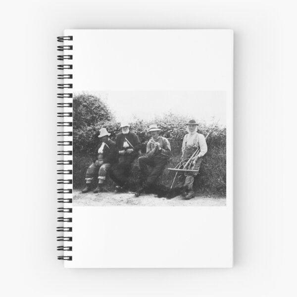Item preview, Vintage photo of farmers. 1901 Norfolk Broads designed and sold by JoeBensonDesign.