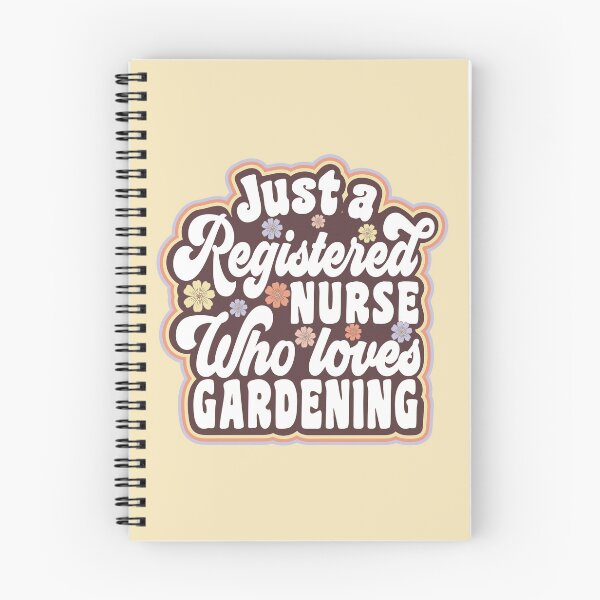 Item preview, Just a  registered nurse who loves gardening designed and sold by TaraGbear.