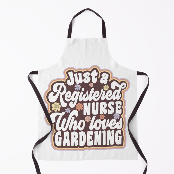 Item preview, Just a registered nurse who loves gardening designed and sold by TaraGbear.