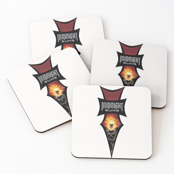 Item preview, Johnny Blaze Ghost Rider Midnight Suns Logo  designed and sold by Midnightbloodstone.