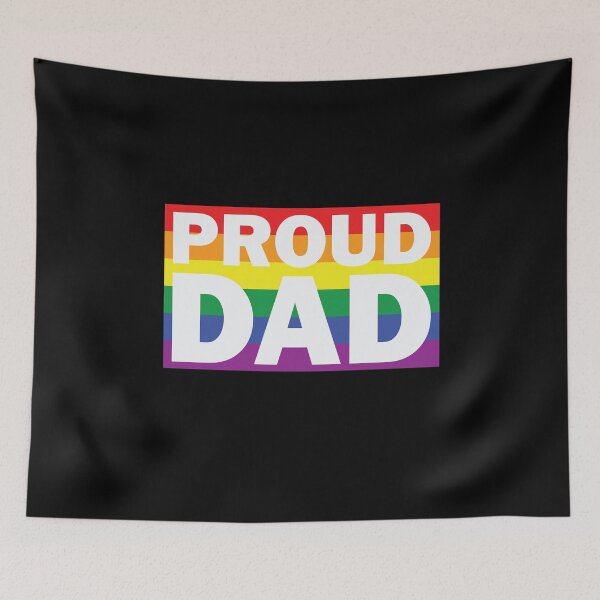 Item preview, Proud Dad LGBT  designed and sold by BUBLTEES.