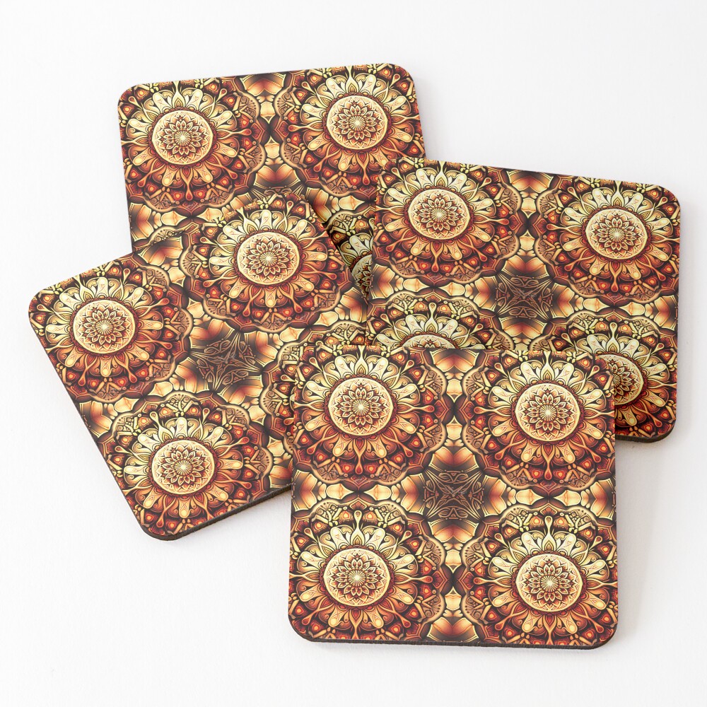 Item preview, Coasters (Set of 4) designed and sold by TwoToneThreads.