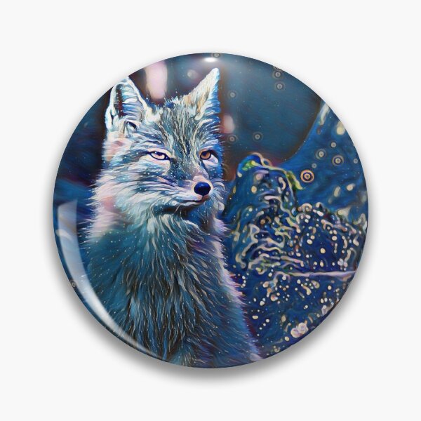 Item preview, Arctic fox at night designed and sold by Astralia.