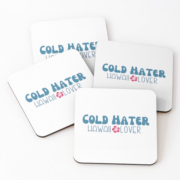 Item preview, Cold Hater - Hawaii Lover Blue designed and sold by BirdandPoppy.
